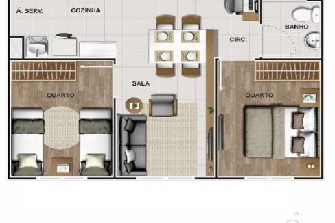 Planta-Apto-2-dorm-Recanto-dos-Sabias-Direcional